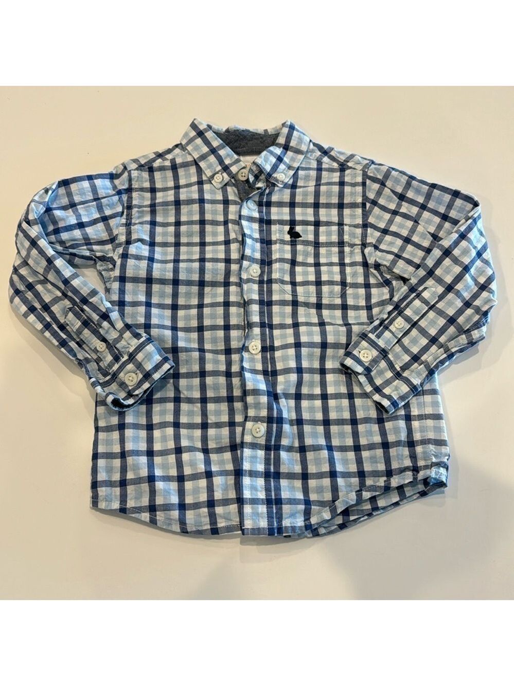 Gymboree Plaid Button Down Shirt Size 3T